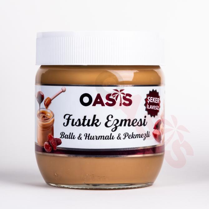 Peanut Butter with Honey & Dates & Molasses