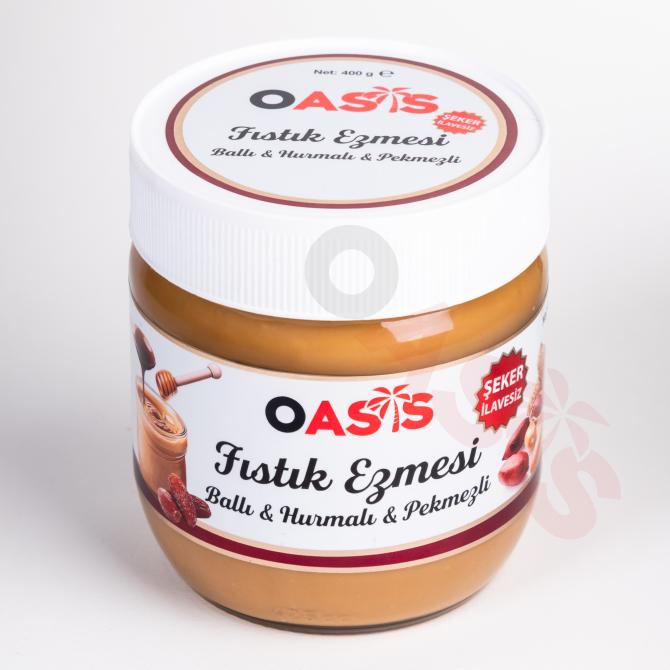 Peanut Butter with Honey & Dates & Molasses