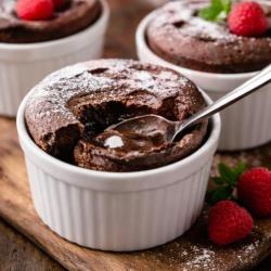 Evde Çikolatalı Sufle Tarifi: Adım Adım Akışkan Sufle Yapımı